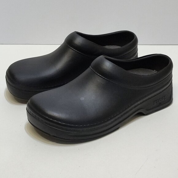 Klogs Springfield Black Slip-On Clogs US 8 Slip-Resistant Sole Orthotic-Friendly - Picture 1 of 11